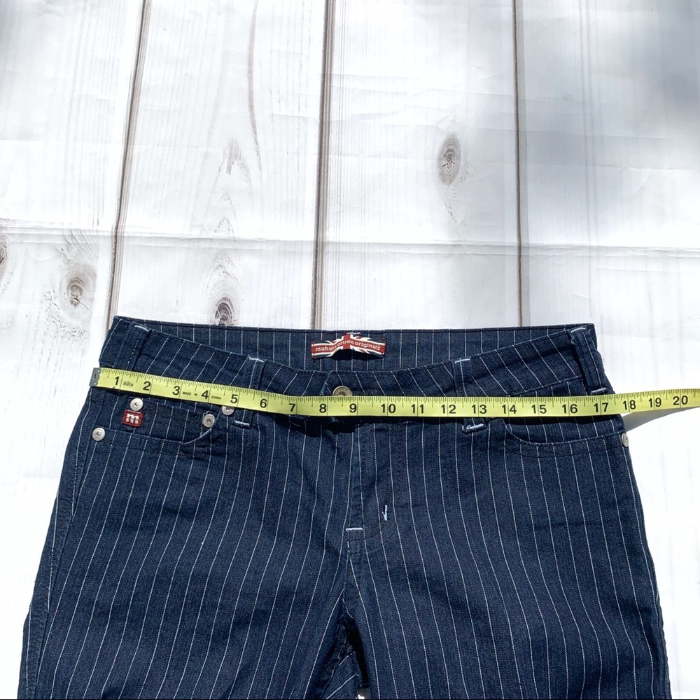 ☀️4/25 Makers of True Originals Pinstripe Jeans - Picture 5 of 13